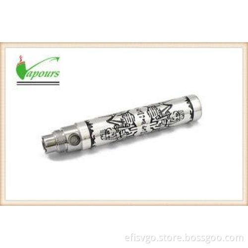 1000 puffs EGO E Cigs Carapax eGo K Battery with ROHS Certi